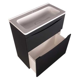 Тумба под раковину Style Line Бергамо СС-00002311 мини 70 Люкс антискрейтч Plus 70 см